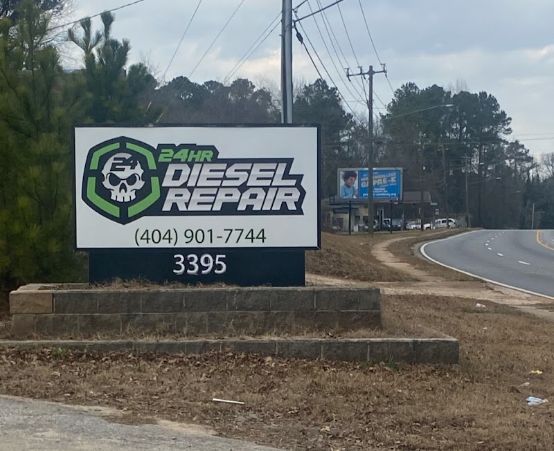 24Hr Diesel Repair LLC — truck parking location