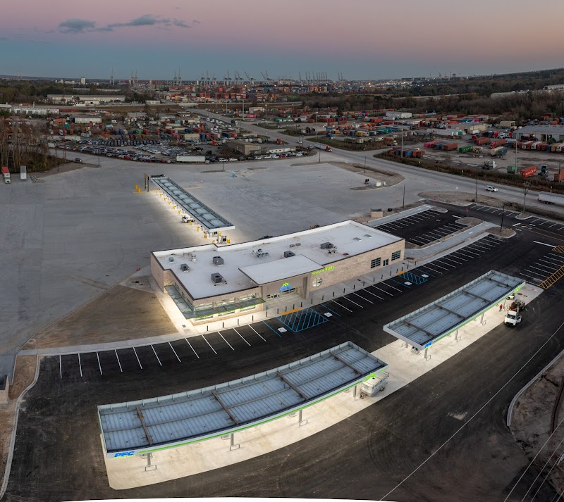 Port Fuel Center (PFC) — truck parking location