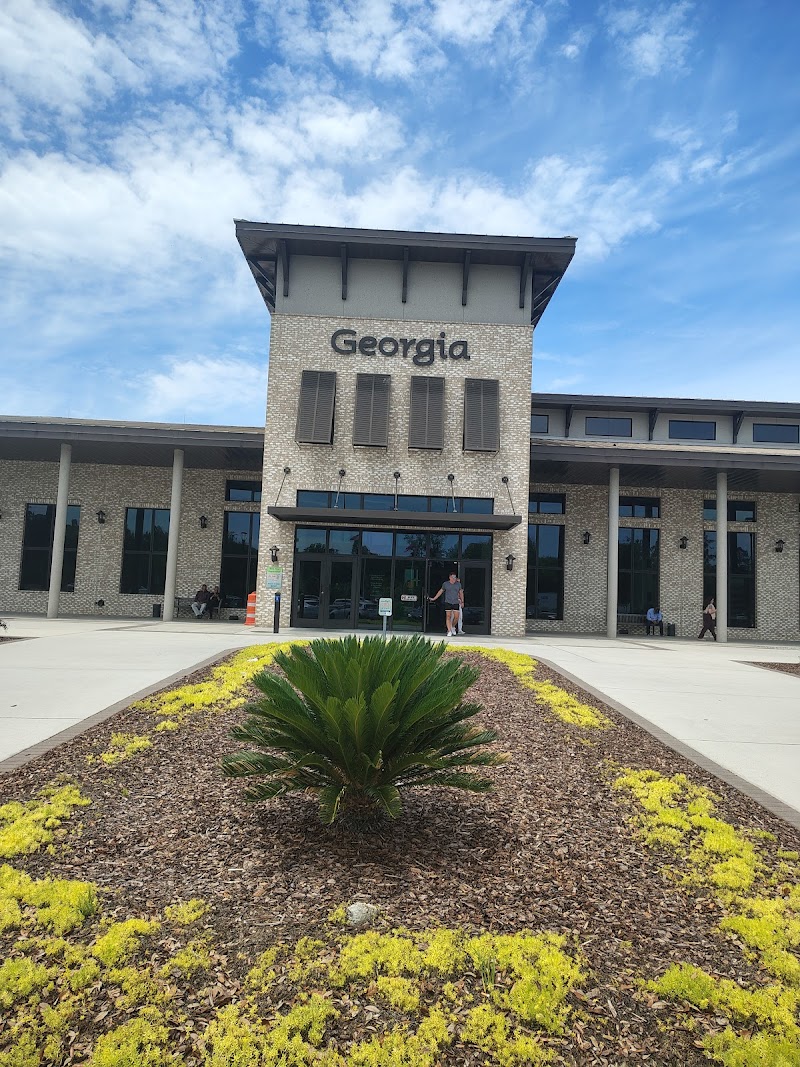 Georgia Welcome Center — truck parking location