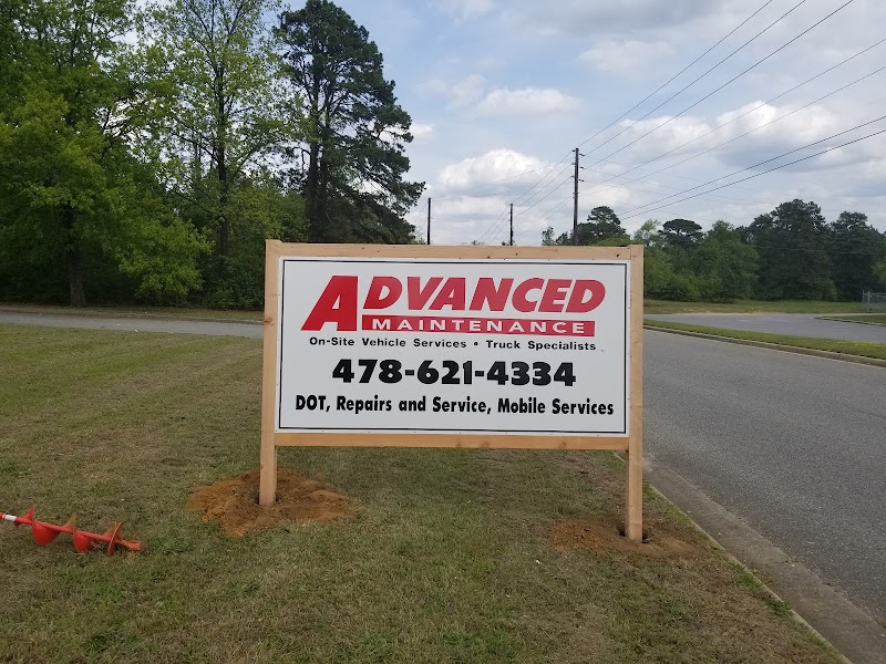Advanced Maintenance — truck parking location