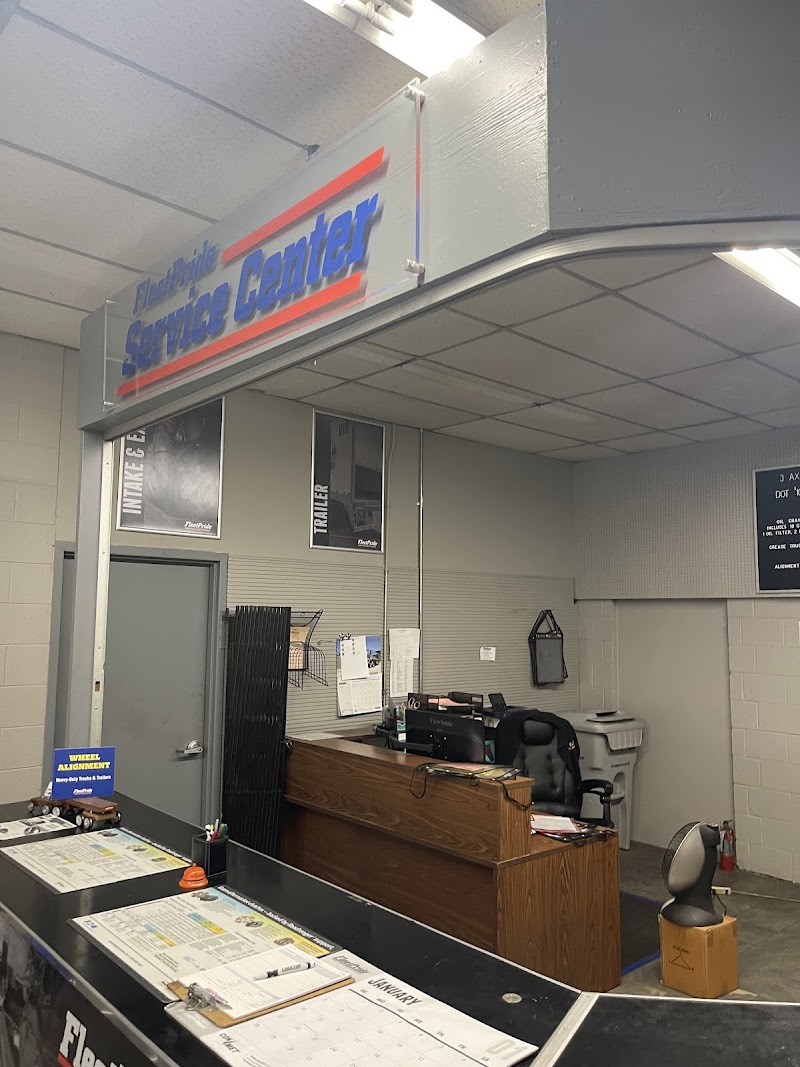 FleetPride Service Center — truck parking location