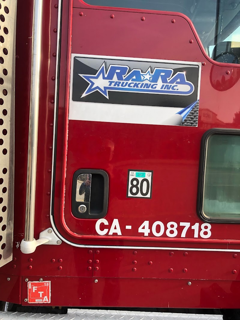 RaRa Trucking Inc. Truck Parking Yard. — truck parking location