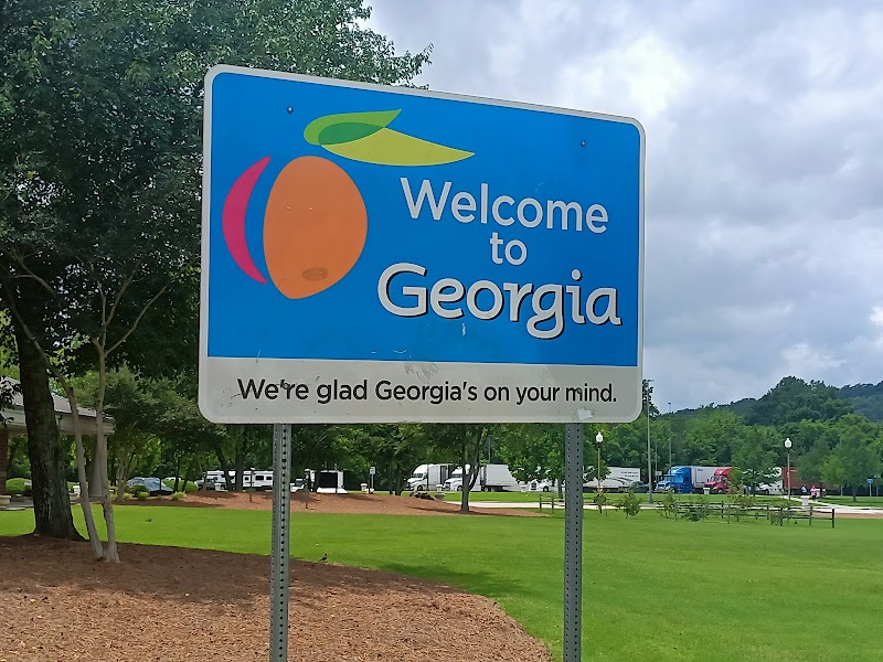 I-75 South Ringgold Welcome Center — truck parking location