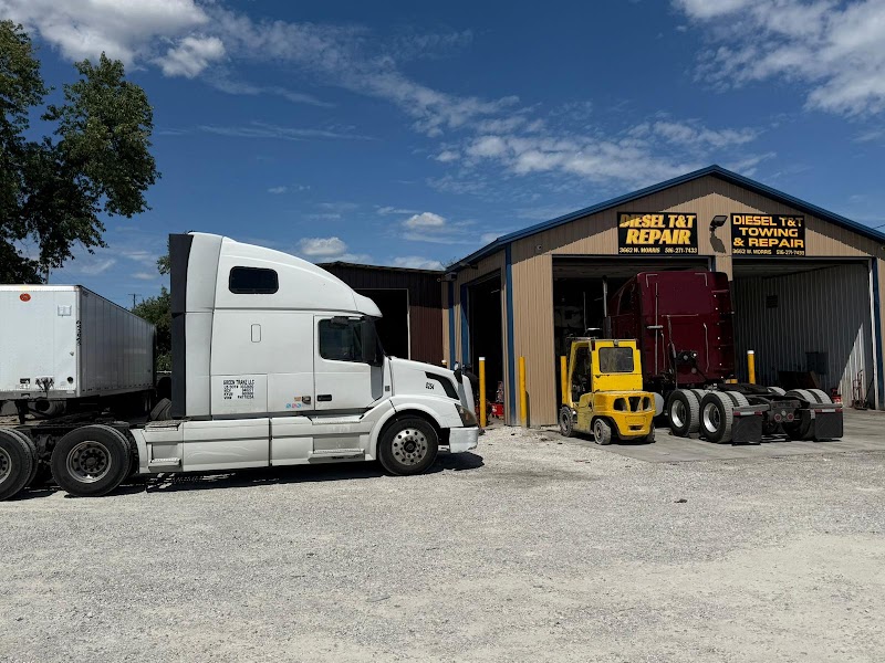 Diesel T&T Repair 24/7 — truck parking location