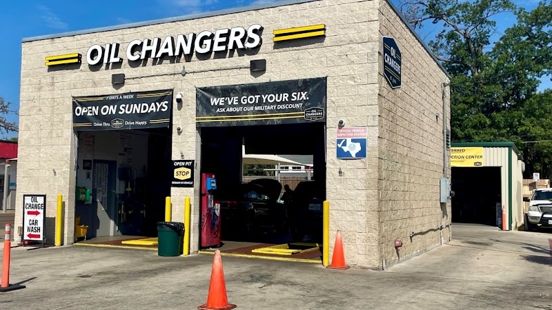 Oil Changers — truck parking location