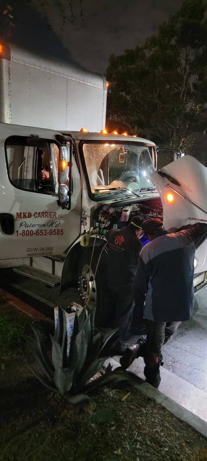 Preferred Technicians — truck parking location