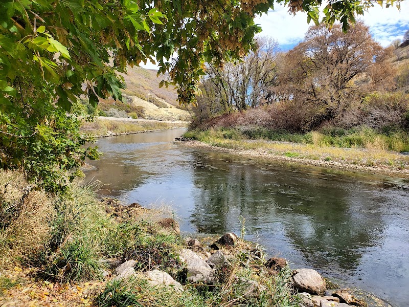Weber Canyon I-84 Eastbound Rest Area — truck parking location