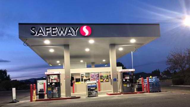 Safeway Fuel Station — truck parking location