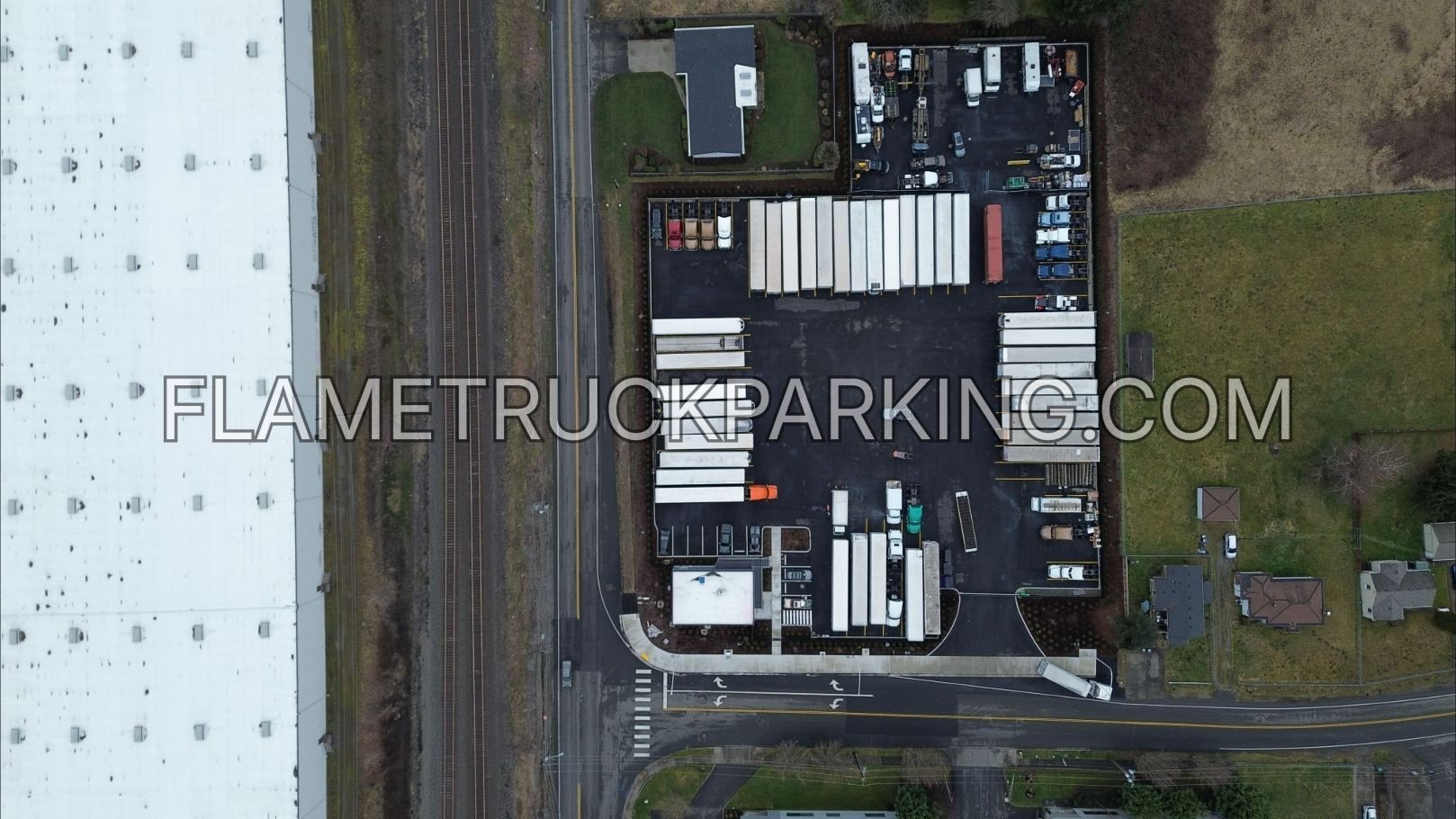 Flame Truck Parking – Auburn (49th St NW • M-1 Industrial) truck parking in Auburn, WA