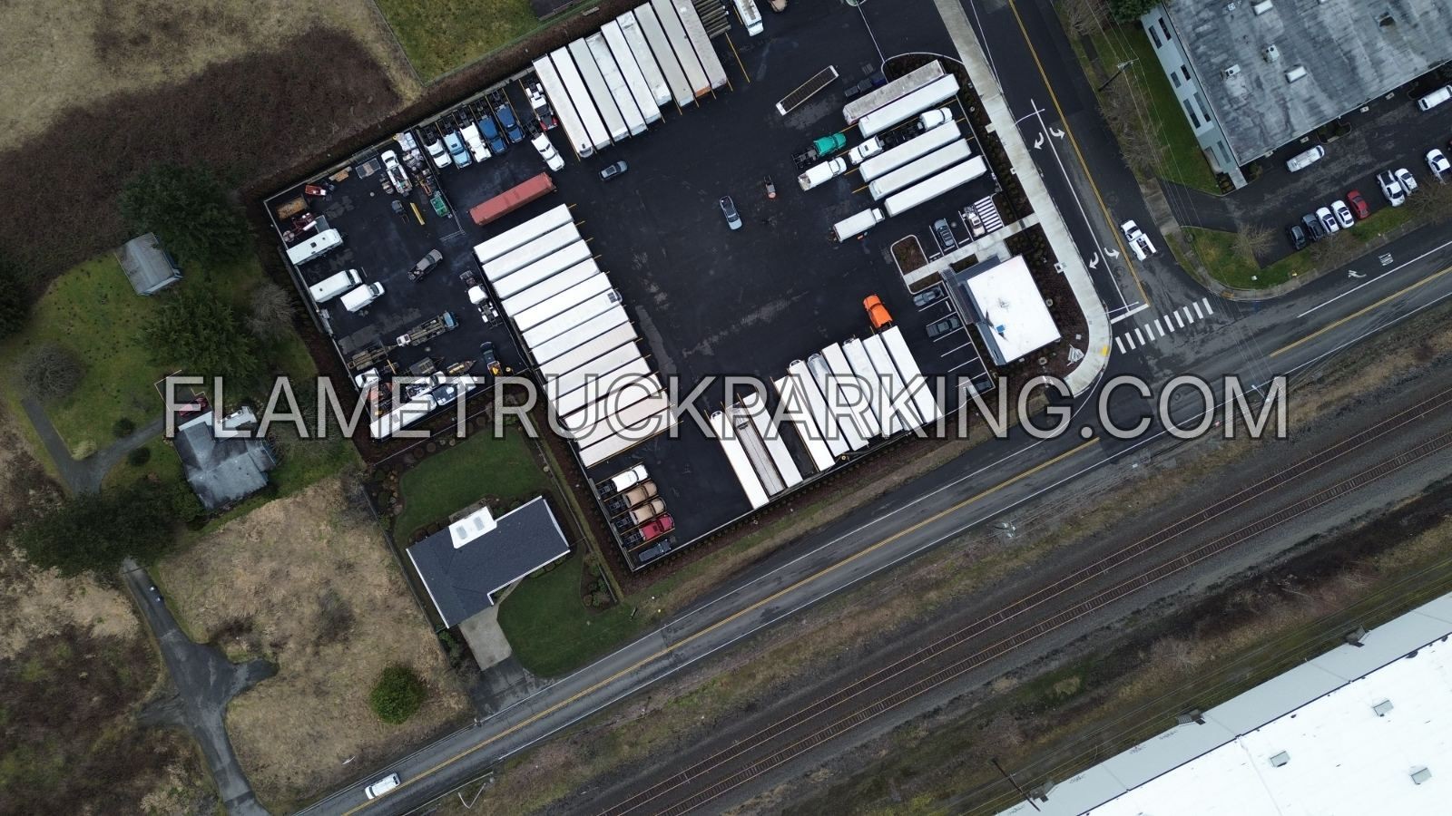 Flame Truck Parking – Auburn (49th St NW • M-1 Industrial) truck parking in Auburn, WA