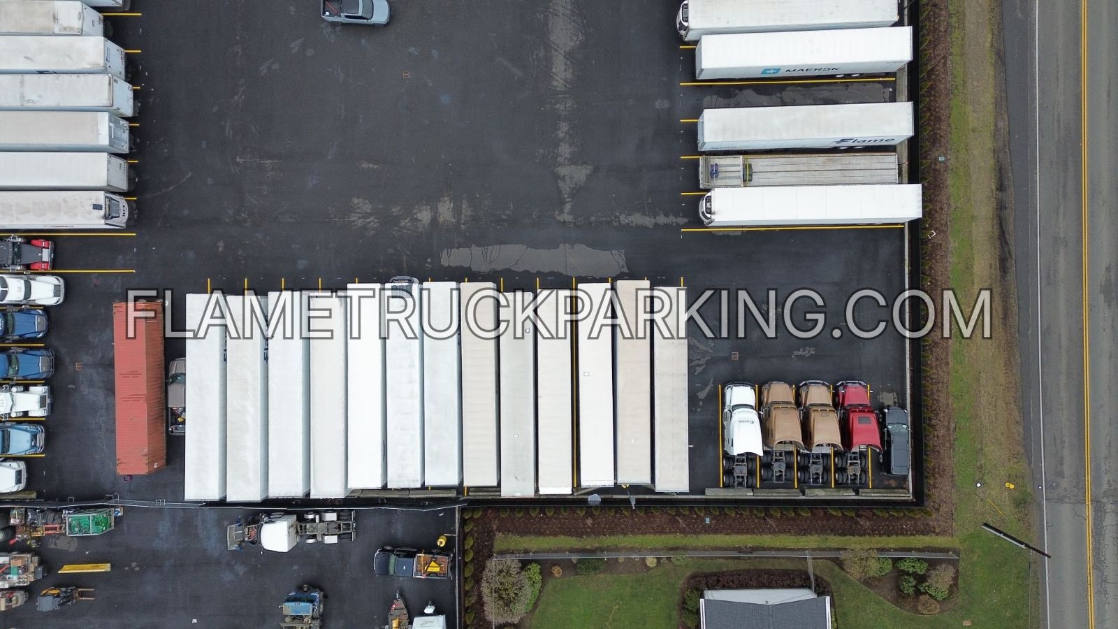 Flame Truck Parking – Auburn (49th St NW • M-1 Industrial) truck parking in Auburn, WA
