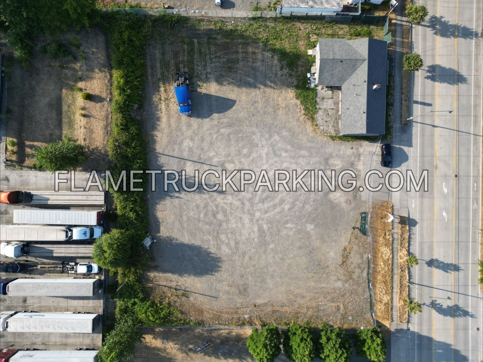 Flame Truck Parking – Sumner (136th Ave E • SR-167 Corridor) truck parking in Sumner, WA