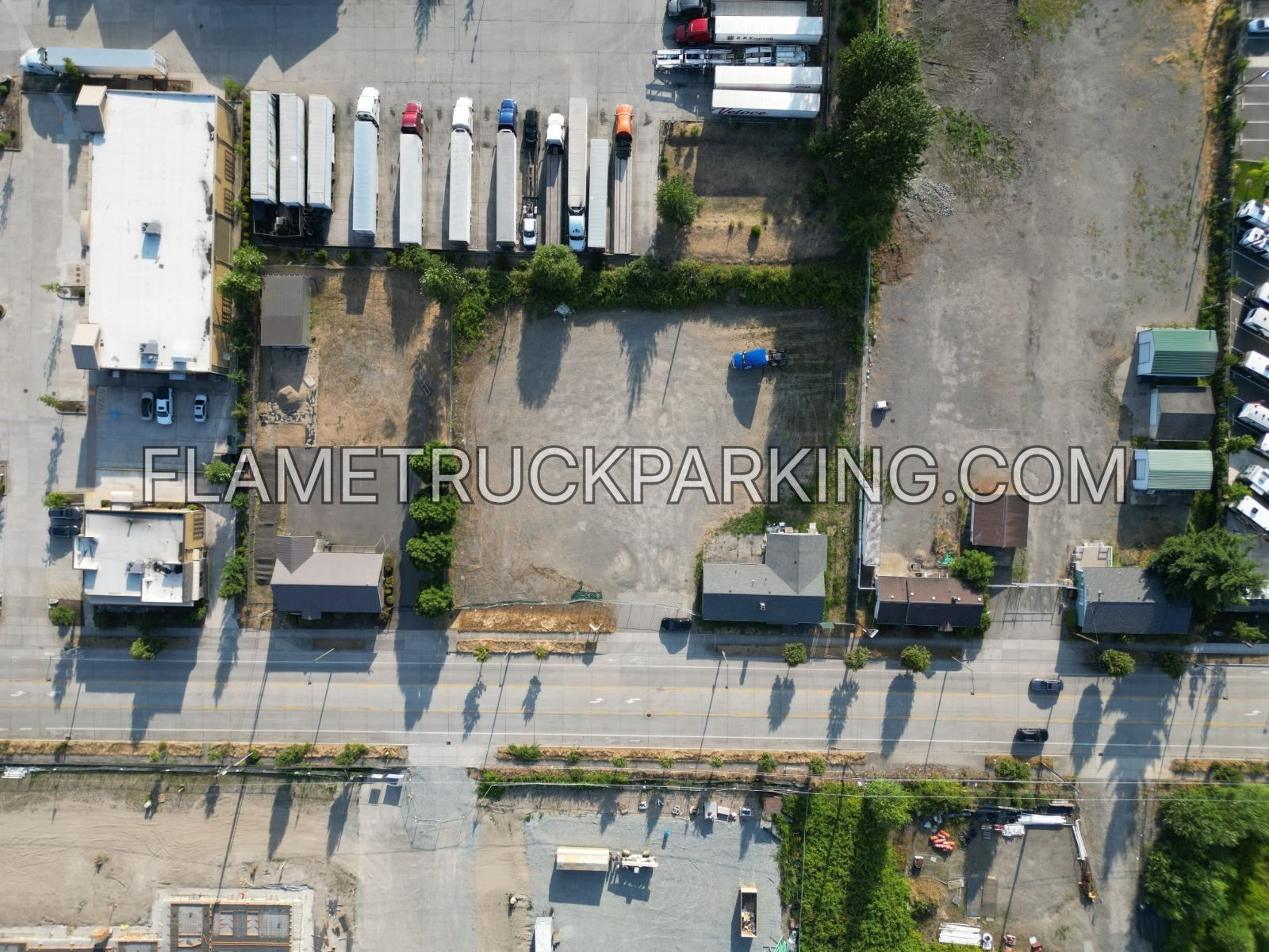 Flame Truck Parking – Sumner (136th Ave E • SR-167 Corridor) truck parking in Sumner, WA