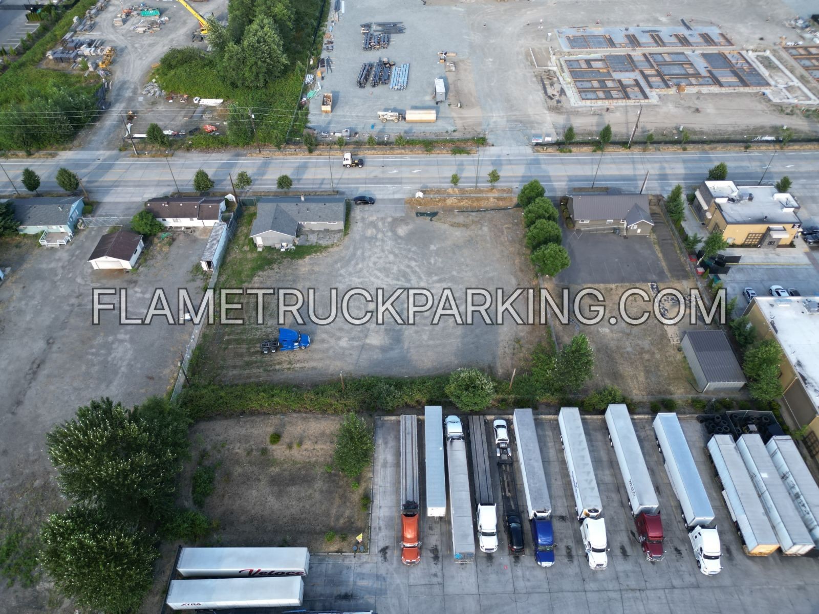 Flame Truck Parking – Sumner (136th Ave E • SR-167 Corridor) truck parking in Sumner, WA