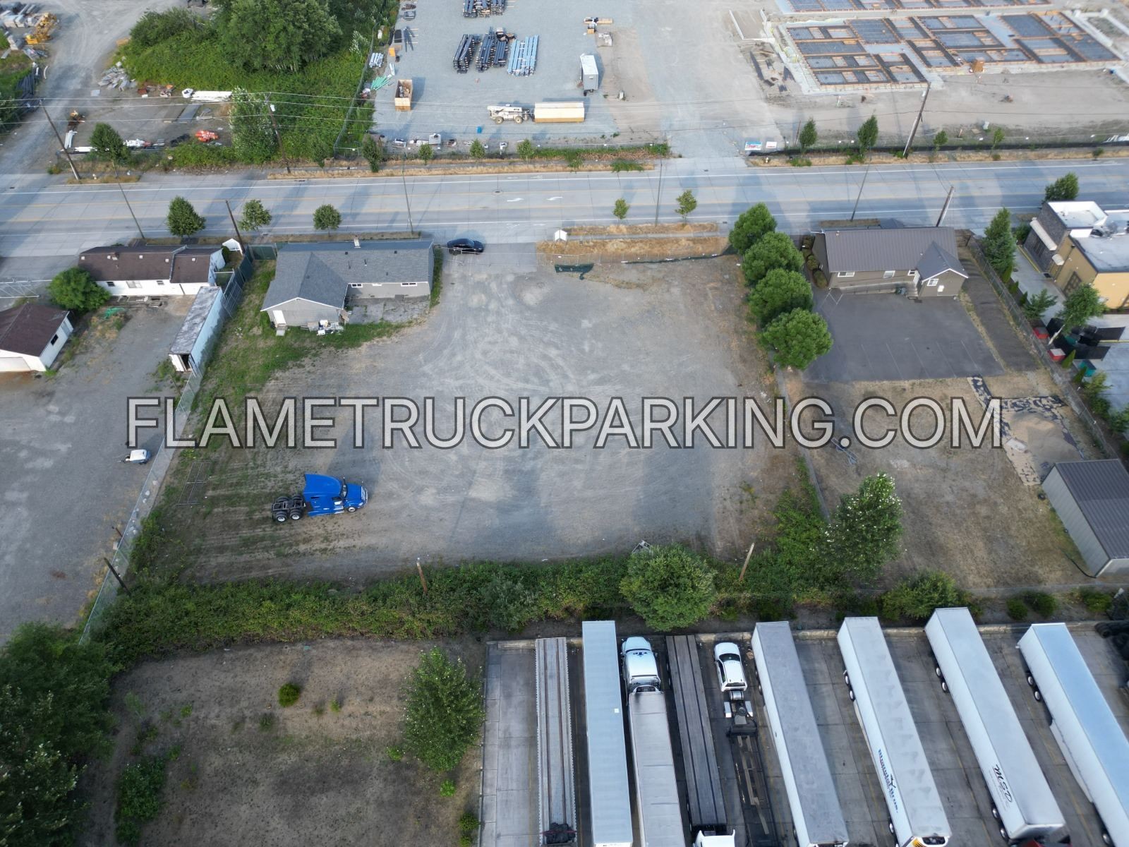 Flame Truck Parking – Sumner (136th Ave E • SR-167 Corridor) truck parking in Sumner, WA