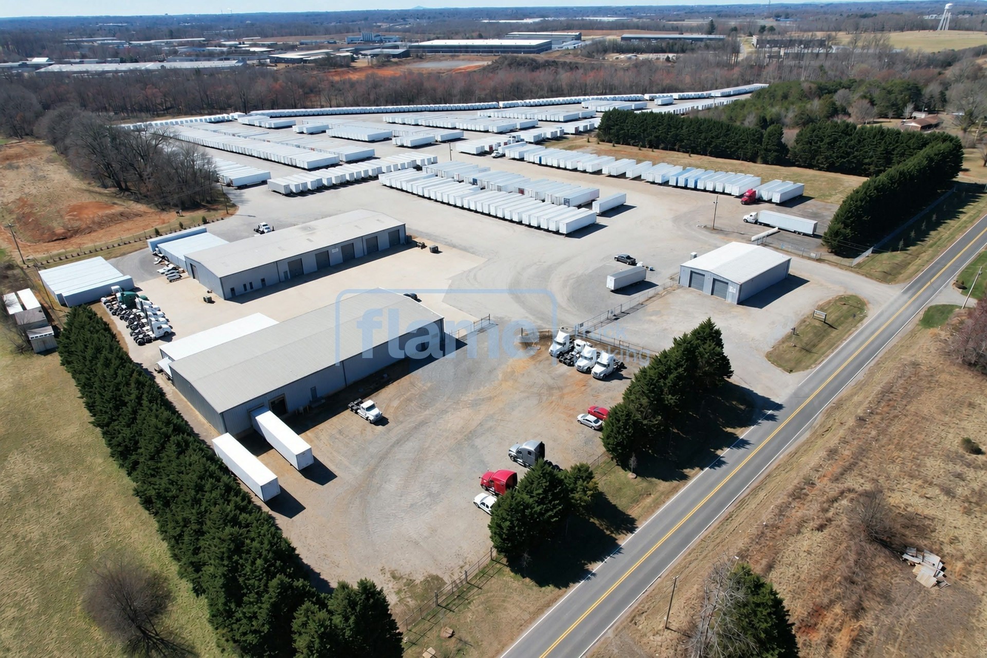 AMX Leasing – Monthly Truck & Trailer Parking (Statesville, NC) truck parking in Statesville, NC