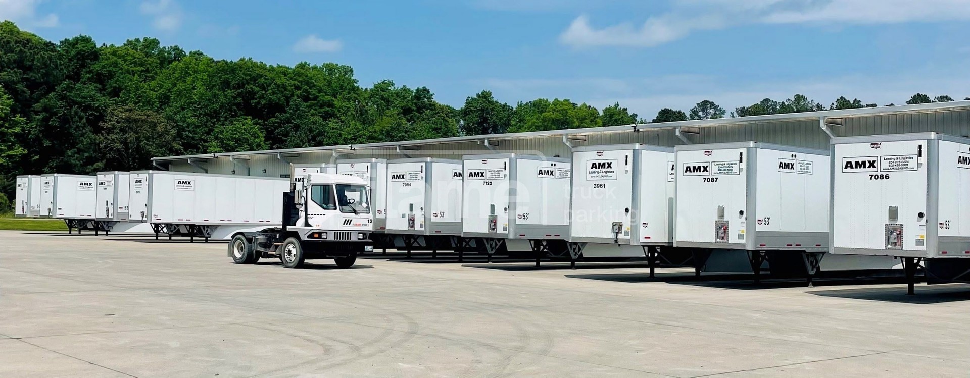 AMX Leasing – Monthly Truck & Trailer Parking (Savannah / Pooler, GA) truck parking in Pooler, GA