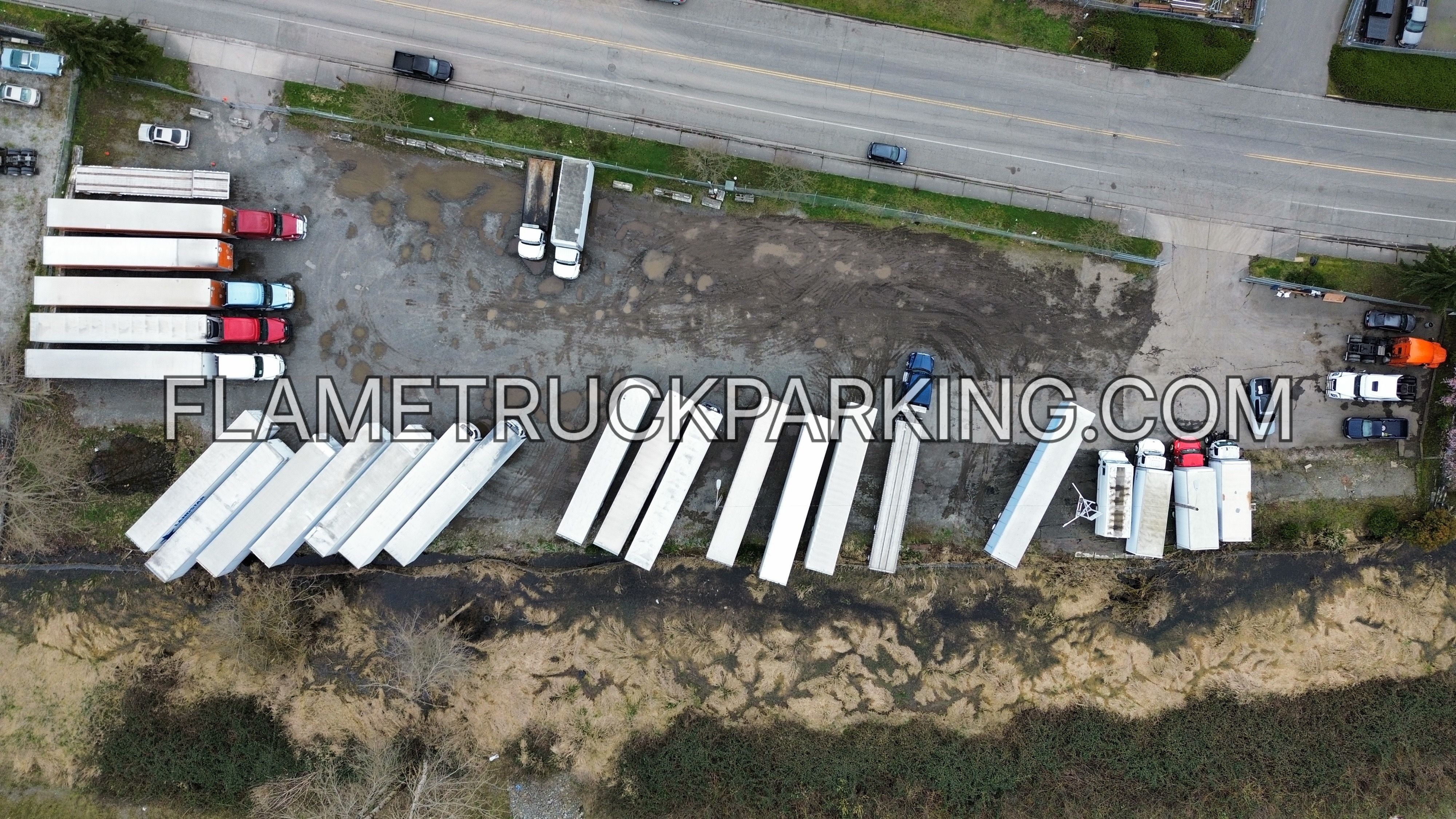 Truck parking in 98047